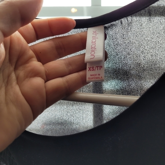 Black semi transparent shoulder cut out blouse xs-s - Picture 5 of 6